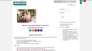 
                            6. Alameda Member Portal - Healthx - Alameda Alliance Portal