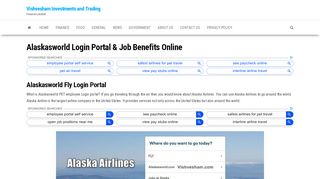 
Alaskasworld Fly Portal: Check Alaskasworld PET Employee ...  
