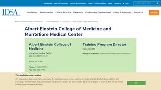 
                            7. Albert Einstein College of Medicine and Montefiore Medical ... - Montefiore E Learning Portal