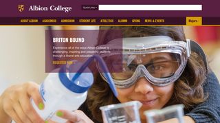 
                            7. Albion College: Home - Brit College Portal
