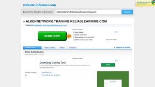 
                            3. aldennetwork.training.reliaslearning.com at WI. Relias ... - Alden Network Training Relias Learning Login