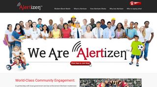 
                            3. Alertizen - The Active Block Watch - Alertizen Portal