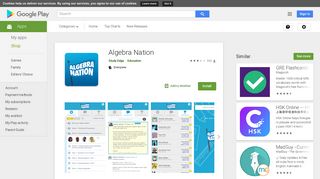 
                            4. Algebra Nation - Apps on Google Play - Algebranation Com Portal