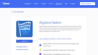 
                            5. Algebra Nation - Clever application gallery | Clever - Algebranation Com Portal