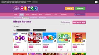 
                            5. All Bingo Rooms | Online Bingo UK - MeccaBingo - Mecca Bingo Portal Online Slots