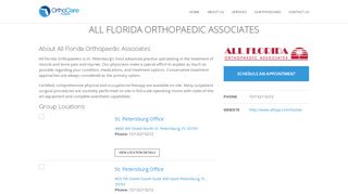 
                            5. All Florida Orthopaedic Associates - Ortho Care Florida - All Florida Orthopedics Patient Portal
