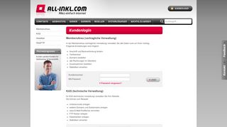 ALL-INKL.COM Login: MembersArea ... - All Inkl Com Portal