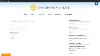 
                            1. All my Programs - Shambhala Online - Shambhala Online Portal