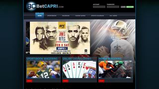 
                            2. All Sports Wagering, Horse Racing and Full Casino Online - Betcapri Login