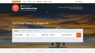 
Allegiant Air (G4) - Read Reviews & Book Flights - KAYAK
