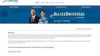 
                            7. Allied Universal | Careers Center | Welcome - iCIMS - Alliedbarton Icims Portal