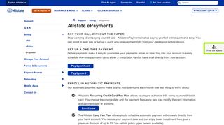 
                            6. Allstate ePayments | Allstate Insurance Company - Allstate Insurance Account Portal