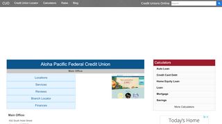 
                            5. Aloha Pacific Federal Credit Union - Credit Unions Online