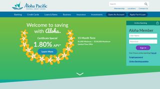 
                            3. Aloha Pacific Federal Credit Union Logo
