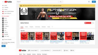 
                            6. Alpha Nation - YouTube - Alpha Nation Members Portal