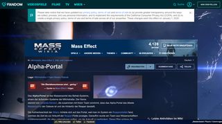 Alpha-Portal | Mass Effect Wiki | FANDOM powered by Wikia - Mass Effect Portal