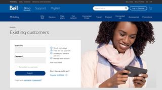 
                            6. Already a Bell Mobility customer? - Bell Canada - Aliant Mobility Portal