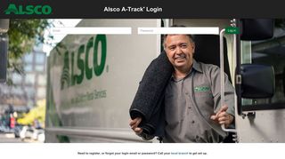 Alsco - A-Track℠ - Log in