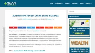 
                            9. Alterna Bank Review: Online Banks in Canada ... - Alterna Bank Sign In