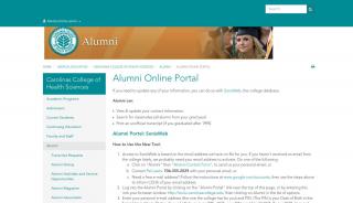 
                            3. Alumni Online Portal | CCHS - Atrium Health - Cchs Information Portal