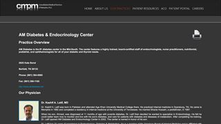 AM Diabetes & Endocrinology Center - Cresthaven Internal Medicine - Www Amdiabetes Net Patient Portal