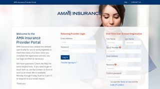 
                            1. AMA Insurance Provider Portal: Login/Register - Ama Insurance Agency Provider Portal