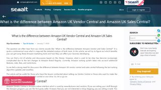 
Amazon Vendor Central UK - How To Grow Your Business On ...
