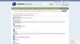 
                            8. Ambient Weather ObserverIP Download Center - Ambient Weather Portal