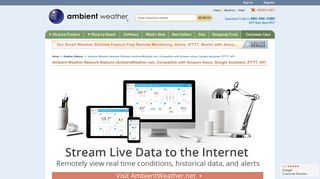 
                            2. Ambient Weather Smart Weather Stations - Ambient Weather Portal