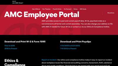 
                            2. AMC Employee Portal