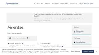 Amenities - Bigelow commons apartment homes, bigelow commons ... - Bigelow Commons Resident Portal