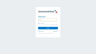 
American Airlines - Login
