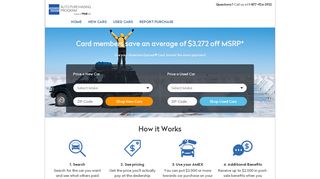 
American Express Auto Purchasing Program - TrueCar  
