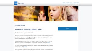 
                            3. American Express Connect - Amex Connect Portal