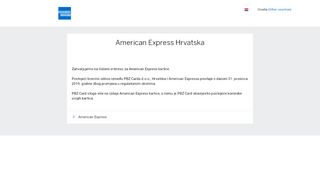 American Express Homepage - American Express Hrvatska Portal