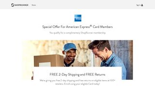 
American Express - ShopRunner  
