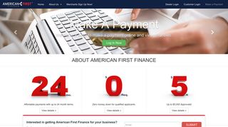 
                            8. American First Finance - Home - Ace123 Portal
