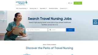 
                            2. American Mobile: Travel Nursing Jobs | RN Travel Jobs and Licensing ... - American Mobile Service Connection Login