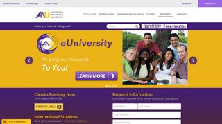 
                            3. American National University | ANU - American National University Student Portal