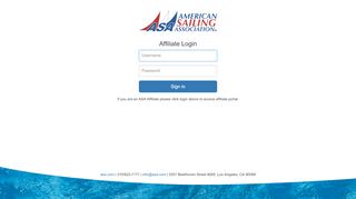 
                            5. American Sailing Association: Affiliate Portal - American Sailing Association Portal