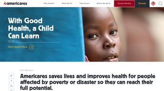 
                            4. Americares | Disaster Relief & Global Health Organization - Americares Portal