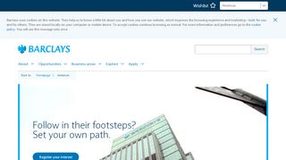 
                            7. Americas | Barclays Early Careers and Graduates - Barcap Connect Portal
