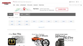 
America's Tire | Tires and Wheels for Sale | Online & In-Person  
