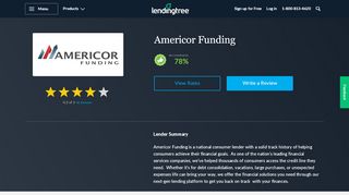
                            9. Americor Funding - Personal Loan Company Reviews ... - Americor Funding Portal