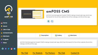 
                            5. amFOSS CMS | [email protected] (amFOSS) - Code | Share | Grow - Cms Portal Amrita