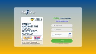 
                            8. Amizone - Amity University Online Student Portal