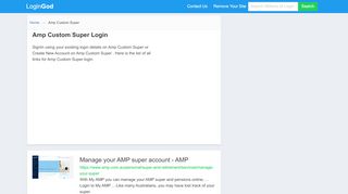 
                            8. Amp Custom Super Login or Sign Up - Amp Superleader Employer Portal