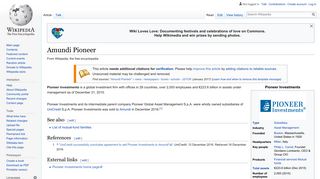 
                            2. Amundi Pioneer - Wikipedia - Pioneer Investments Shareholder Portal
