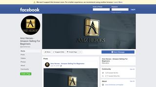 
                            2. Amz Heroes - Amazon Selling For Beginners - Home | Facebook - Amz Heroes Login
