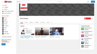 
                            5. Amz Heroes - YouTube - Amz Heroes Login